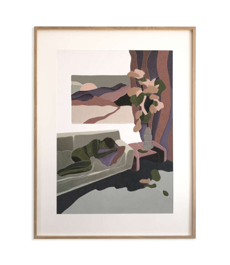 Pauline Furman • Regarde comme je voyage peinture • 02
